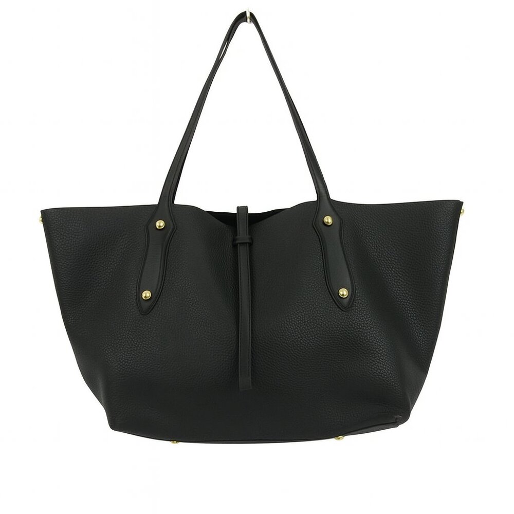 Annabel Ingall Black Structured Tote Bag